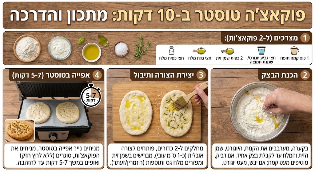 פוקאצ'ה בטוסטר