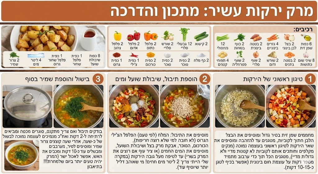 מרק ירקות עשיר